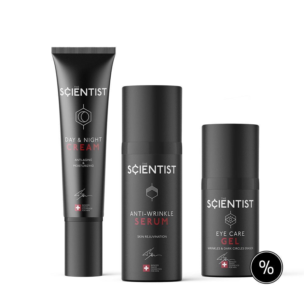 Set essentiel anti-âge pour homme