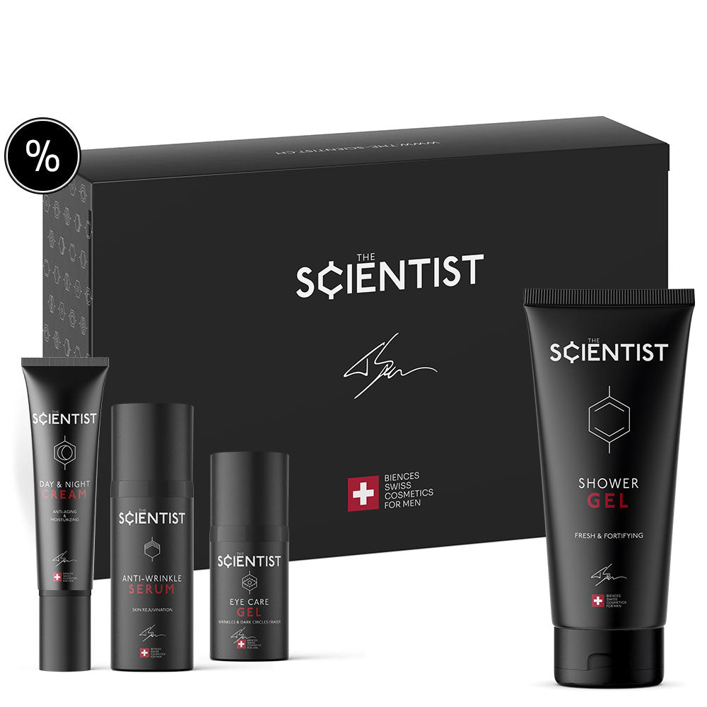 Coffret beauté découverte pour homme - Cosmétiques 100% Suisses – The Scientist