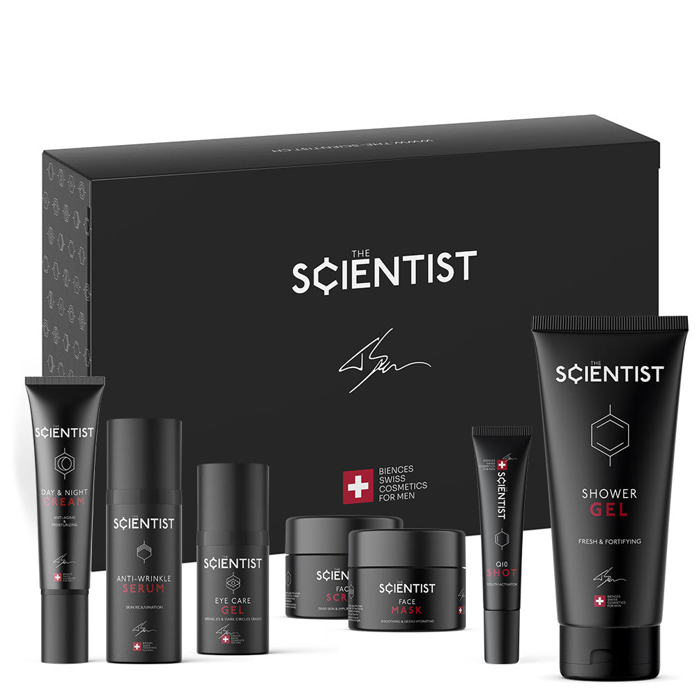 Coffret beauté complet pour homme - Cosmétiques 100% Suisses – The Scientist