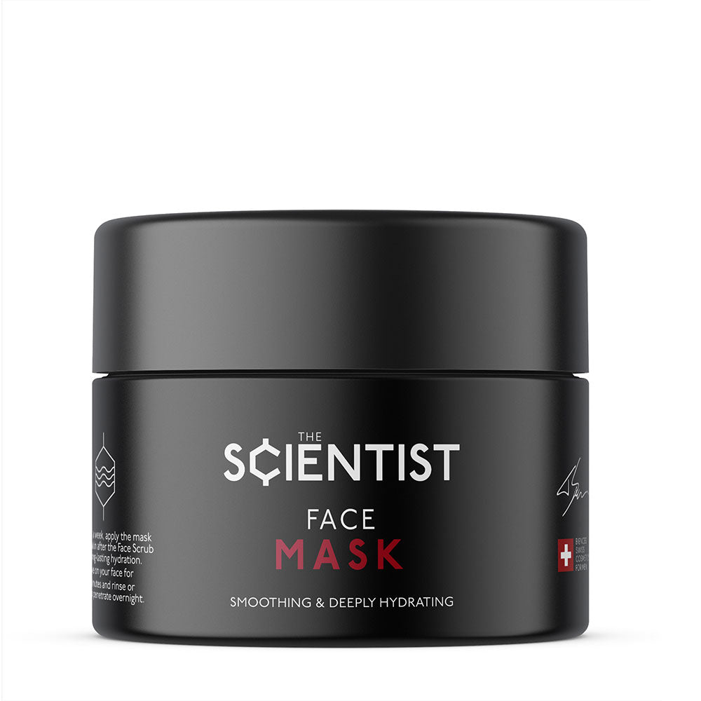 Gesichtsmaske für Männer - Glättend und tief feuchtigkeitsspendend - 50 ml