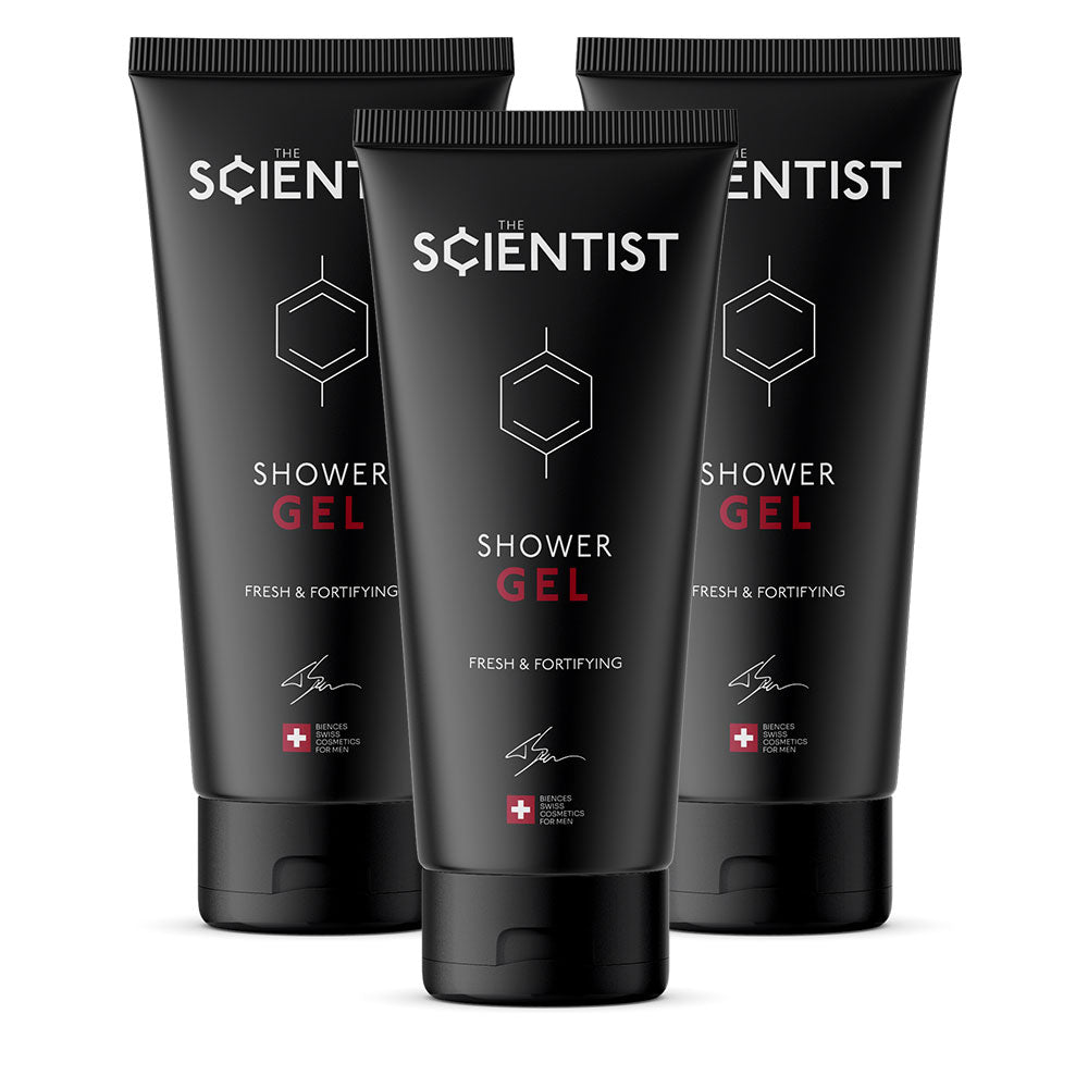 Trio de gel douche pour homme