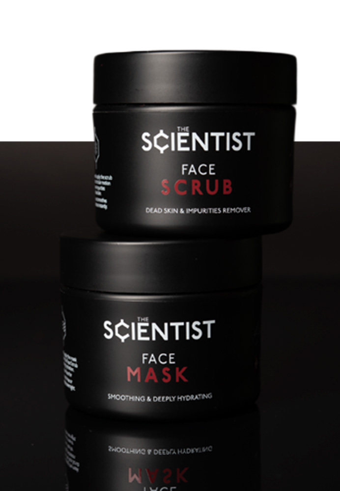 Maske und Peeling